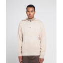 Beżowy sweter z wełną